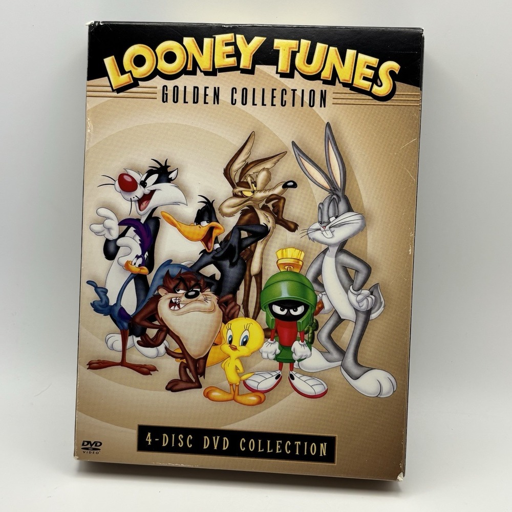 Looney Tunes‎ Golden Collection Volume 1 4-Disc DVD Collection